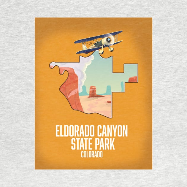 Eldorado Canyon State Park map by nickemporium1